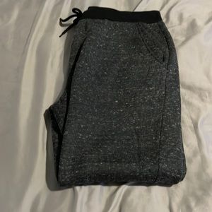 Sherpa lined jogger sweatpants